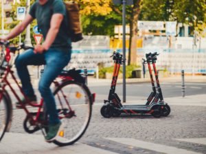 photo d'une trottinette électrique Circ après le déconfinement du 11 mai 2020